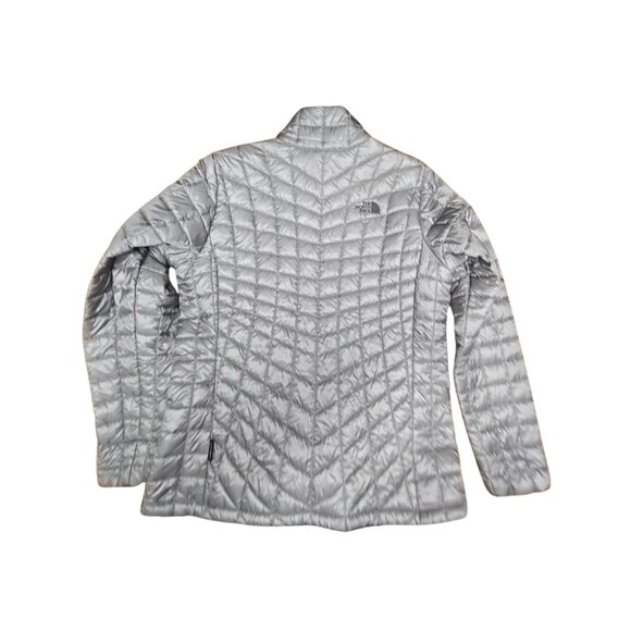 The North Face Women’s Silver Thermoball Jacket Lightweight Quilted Outerwear L - Picture 6 of 12